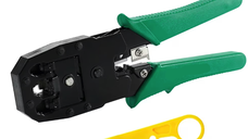 Cleste sertizat mufe RJ45 RJ9 RJ11 Internet si Telefon