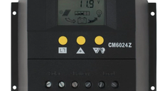 Controler 60A solar CM6024Z /12V-24V Regulator pentru panou fotovoltaic