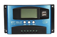 Controler solar de incarcare MPPT/PWM 12V/24V 60A dublu USB ecran LCD - 1