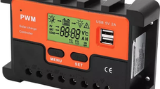 Controller Tensiune Pentru Panou Solar KZ001 12V 10 A LCD