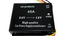 Convertor Auto 45A pentru Tensiune 24V - 12V