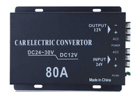 Convertor auto 80A tensiune 24v la 12v - 1