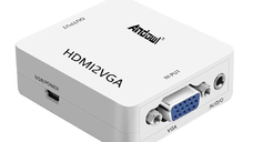 Convertor HDMI la VGA 4K cu audio Q JC144