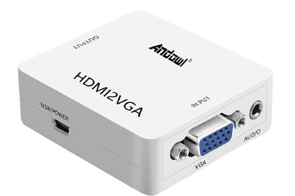 Convertor HDMI la VGA 4K cu audio Q JC144