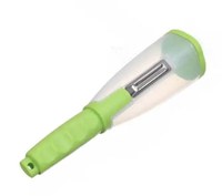 Decojitor cu cutie de colectare resturi din Plastic Verde - 1