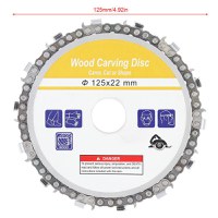 Disc Flex 125x22mm cu Lant pentru Lemn - 1