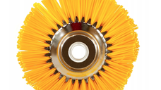 Disc perie matura motocoasa 8inch 200mm, peri nailon, MX962, galben