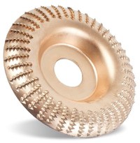 Disc Polizor Unghiular Lemn Rotunjit 100 Ø Gold - 1