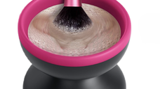 Dispozitiv electric rotativ pentru curatare pensule makeup incarcare usb