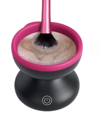 Dispozitiv electric rotativ pentru curatare pensule makeup incarcare usb - 1