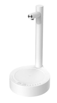 Dozator apa de birou din Inox cu Incarcare USB Alb/Negru - 1