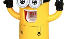 Dozator Minion pasta de dinti si suport periute