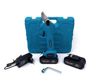 Foarfeca de gradina Kraftworld cu 2 acumulatori pentru vita de vie si crengi 36V Albastru - 1