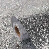 Folie Aluminiu Autoadeziva ARGINTIE Rezistenta 60x300 cm LY - 1