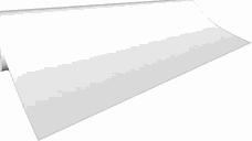 Folie autoadeziva alba 1000X60cm