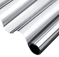 Folie Oglinda Reflexiva pentru Geamuri Interioare Protectie Solara UV 60x300cm - 1