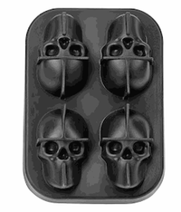 Forma pentru cuburi de gheata model CRANIU din silicon - 1