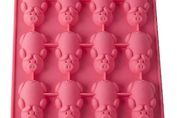 Forma prajituri din silicon pentru ciocolata si bomboane model piggy