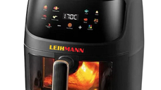 Friteuza cu Aer Cald LEIHMANN 8L si 8 Programe Automate
