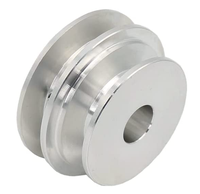 Fulie motor electric 2 CANALE ALUMINIU si surub - 1
