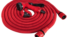 Furtun extensibil PROFESIONAL 22M de gradina Rosu