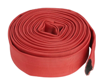 Furtun pompier 2" 20m 8bar fara capete ROSU - 1