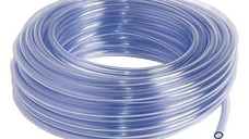 Furtun siliconat diametru 1/2 flexibil transparent rola 100m