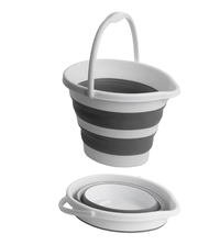 Galeata pliabila din silicon si plastic 10 L - 1