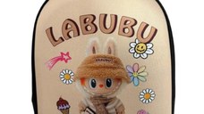 Ghiozdanel pentru copii cu un compartiment maro deschis