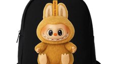 Ghiozdanel pentru copii cu un compartiment NEGRU