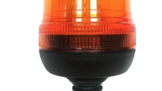 Girofar Led cu bec prindere tija flexibil Galben 40 Leduri 12 24V
