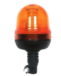 Girofar Led cu bec prindere tija flexibil Galben 40 Leduri 12 24V - 1