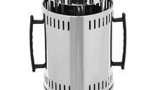 Gratar electric automat cu rotisor constructie din otel inoxidabil