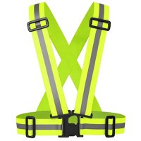 Ham REFLECTORIZANT Reglabil Elastic Universal Verde - 1