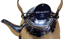 Ibric Ceai VL-9374 Vicalina ARGINTIU 1.0L cu Maner