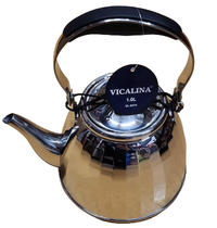Ibric Ceai VL-9374 Vicalina ARGINTIU 1.0L cu Maner - 1