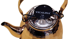Ibric Ceai VL-TK01 Vicalina AURIU 1.0L cu Maner