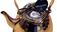 Ibric Ceai VL-TK02 Vicalina AURIU 1.5L cu Maner