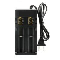 Incarcator Acumulatori 18650 MS-282AX 4.2V Li-Ion cu 2 Porturi la Priza 220V - 1