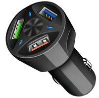 Incarcator Auto cu Incarcare Rapida si 3 USB putere 55W - 1