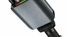 Încărcător Auto Rapid 4 în 1 cu Lumina Ambientala, 120W, 2 Porturi USB-C și Lightning
