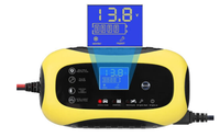 Incarcator baterie auto 12V 8A Galben - 1