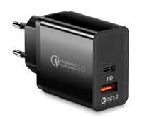 Incarcator de retea Type C si USB PD 36W QuickCharge 3.0 - 1