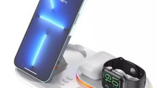 Incarcator Wireless 4 in 1 A06 cu Incarcare Rapida