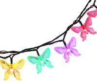 Instalatie 1500-11 Solara 50 LED - FLUTURI Crystal, MULTICOLOR 5m RGB - 1