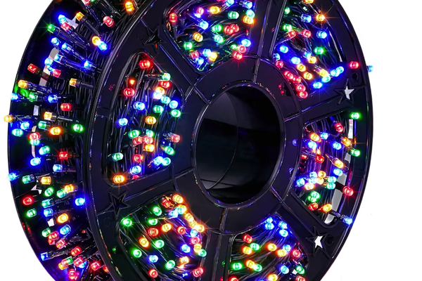 Instalatie de Craciun tip Rola interior sau exterior rezistenta 50m 300LED MULTICOLOR