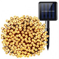 Instalatie Solara 10 Metri cu 100 LED liniara ALB CALD HS - 1