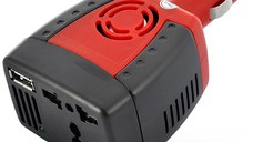 Invertor Auto 12v 150w Rosu de Tensiune la Bricheta
