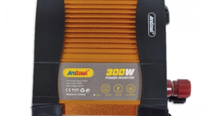 Invertor de tensiune auto KS300 putere 300W 12V 220V