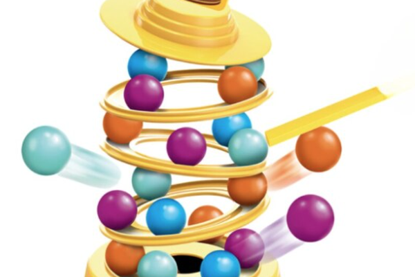 Joc interactiv pentru indemanare Tortul buclucas cu soricel